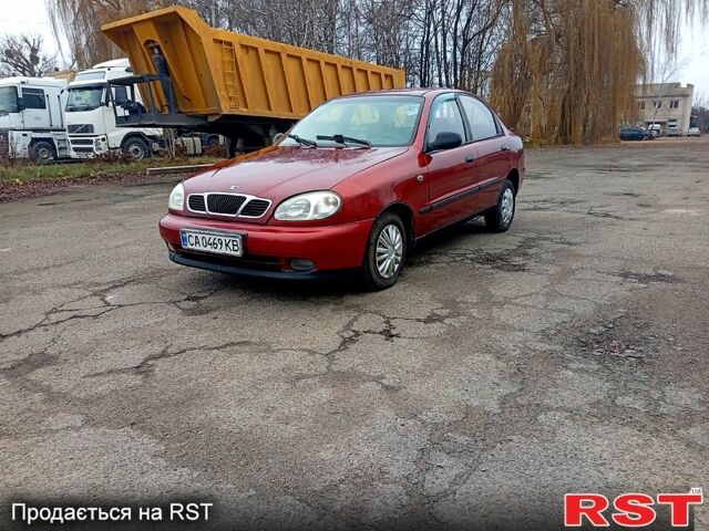 Червоний Деу Ланос, об'ємом двигуна 1.5 л та пробігом 303 тис. км за 1550 $, фото 1 на Automoto.ua