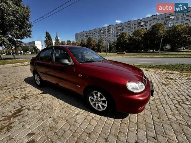 Красный Дэу Ланос, объемом двигателя 1.5 л и пробегом 326 тыс. км за 3100 $, фото 4 на Automoto.ua