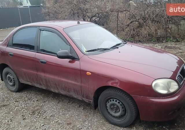 Красный Дэу Ланос, объемом двигателя 1.5 л и пробегом 283 тыс. км за 2800 $, фото 8 на Automoto.ua