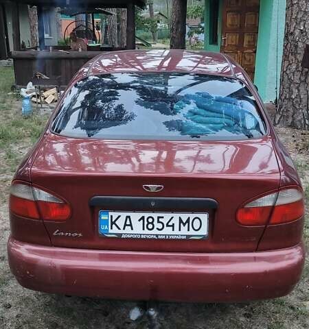 Красный Дэу Ланос, объемом двигателя 1.5 л и пробегом 283 тыс. км за 2800 $, фото 3 на Automoto.ua