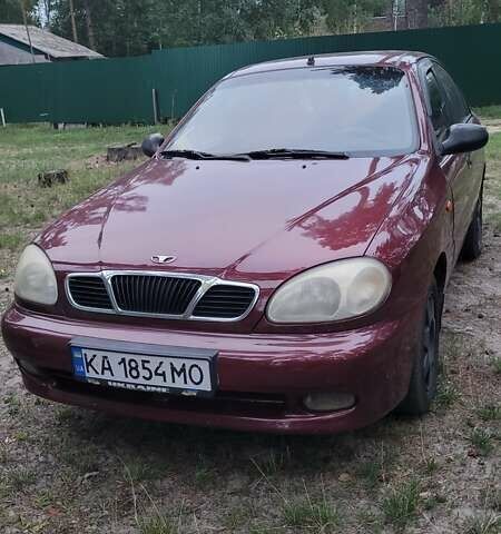 Красный Дэу Ланос, объемом двигателя 1.5 л и пробегом 283 тыс. км за 2800 $, фото 2 на Automoto.ua