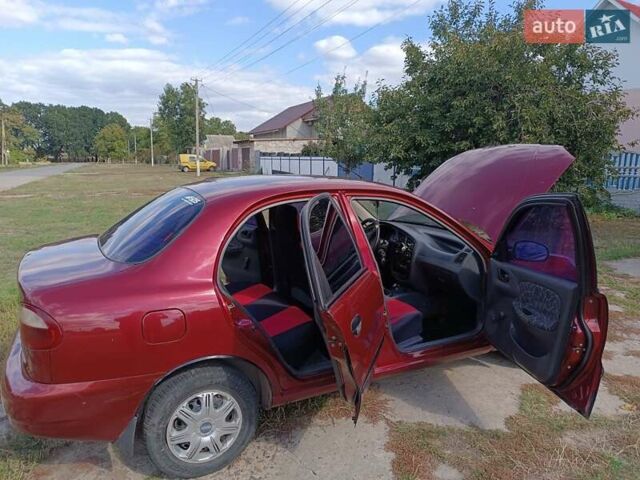 Червоний Деу Ланос, об'ємом двигуна 1.5 л та пробігом 239 тис. км за 2500 $, фото 2 на Automoto.ua