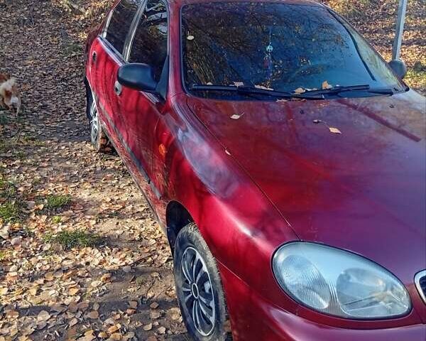 Красный Дэу Ланос, объемом двигателя 1.5 л и пробегом 174 тыс. км за 1750 $, фото 9 на Automoto.ua