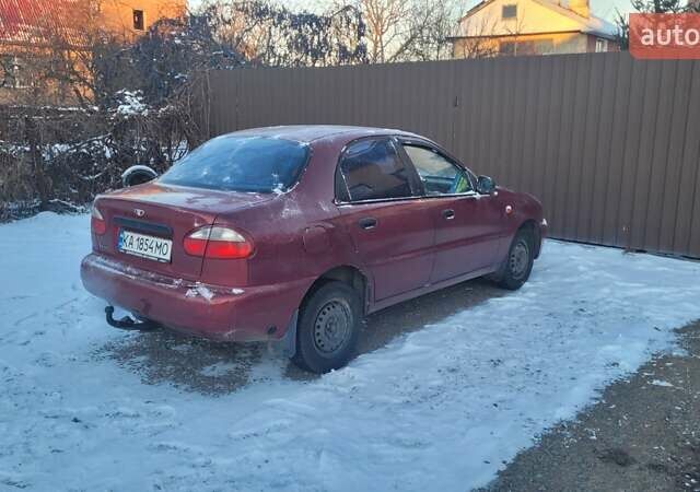 Красный Дэу Ланос, объемом двигателя 1.5 л и пробегом 283 тыс. км за 2800 $, фото 9 на Automoto.ua