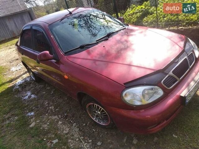 Червоний Деу Ланос, об'ємом двигуна 1.5 л та пробігом 162 тис. км за 2400 $, фото 1 на Automoto.ua