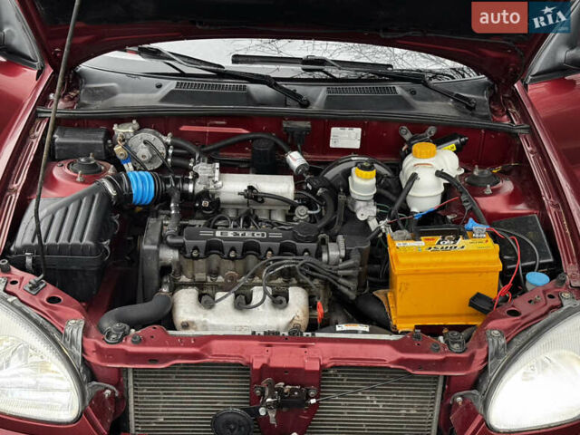 Красный Дэу Ланос, объемом двигателя 1.5 л и пробегом 139 тыс. км за 2600 $, фото 11 на Automoto.ua