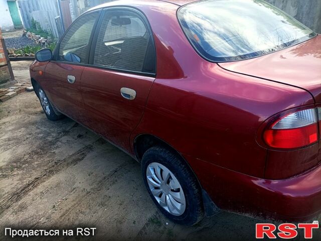 Красный Дэу Ланос, объемом двигателя 1.5 л и пробегом 267 тыс. км за 2200 $, фото 7 на Automoto.ua