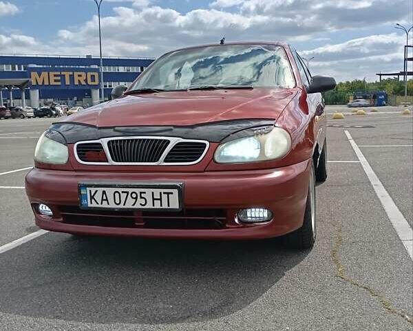Красный Дэу Ланос, объемом двигателя 1.5 л и пробегом 390 тыс. км за 2399 $, фото 9 на Automoto.ua