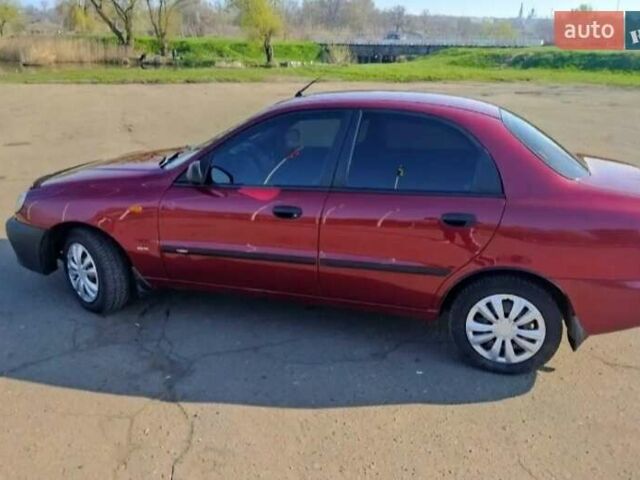 Червоний Деу Ланос, об'ємом двигуна 1.6 л та пробігом 176 тис. км за 2500 $, фото 1 на Automoto.ua