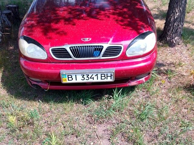 Дэу Ланос 2004 в Великой Багачке на Automoto.ua Красный Дэу Ланос, объемом двигателя 1.5 л и пробегом 270 тыс. км за 2550 $, фото 3 на Automoto.ua