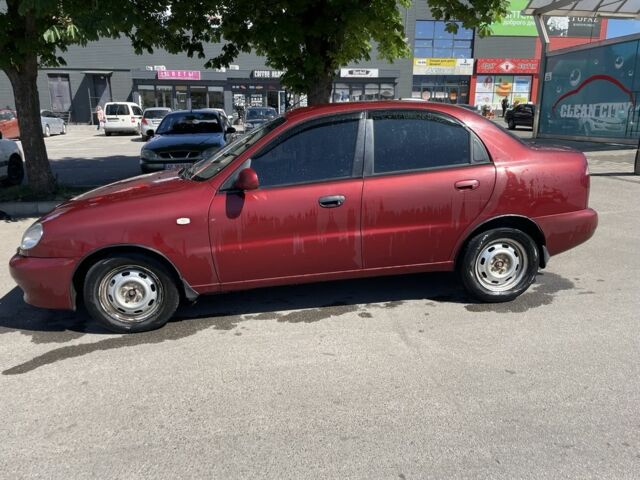 Червоний Деу Ланос, об'ємом двигуна 0.16 л та пробігом 220 тис. км за 3200 $, фото 3 на Automoto.ua