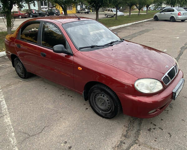 Красный Дэу Ланос, объемом двигателя 1.5 л и пробегом 264 тыс. км за 2800 $, фото 7 на Automoto.ua