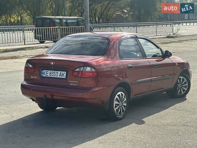 Красный Дэу Ланос, объемом двигателя 1.6 л и пробегом 219 тыс. км за 2900 $, фото 3 на Automoto.ua