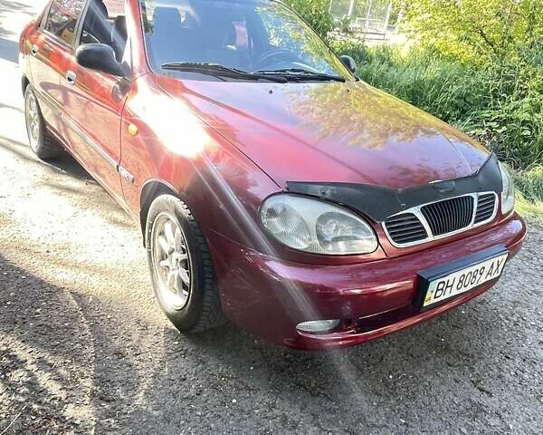 Дэу Ланос 2004 в Одессе на Automoto.ua Красный Дэу Ланос, объемом двигателя 1.6 л и пробегом 217 тыс. км за 2599 $, фото 2 на Automoto.ua