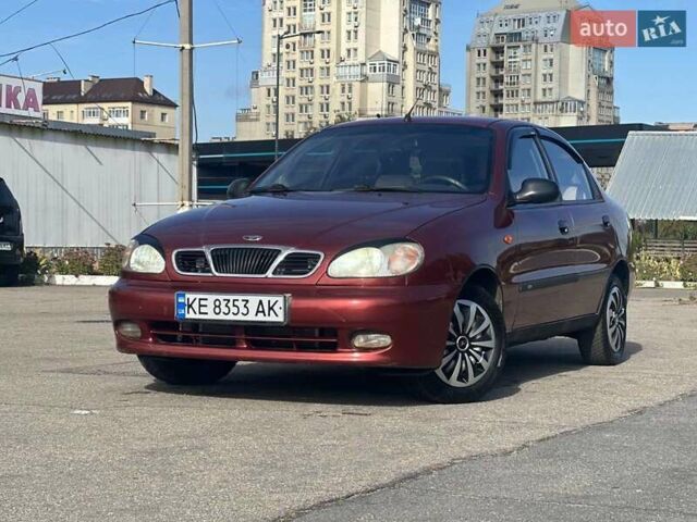 Красный Дэу Ланос, объемом двигателя 1.6 л и пробегом 219 тыс. км за 2900 $, фото 2 на Automoto.ua