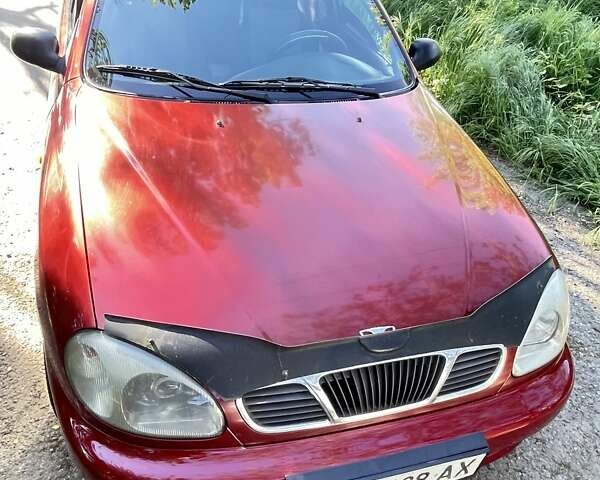 Дэу Ланос 2004 в Одессе на Automoto.ua Красный Дэу Ланос, объемом двигателя 1.6 л и пробегом 217 тыс. км за 2599 $, фото 5 на Automoto.ua