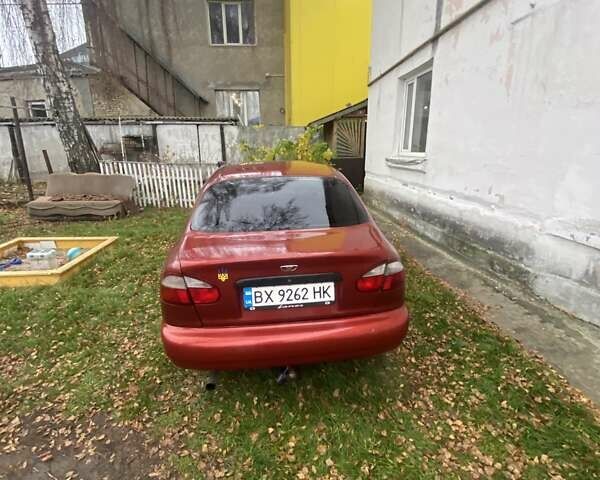 Красный Дэу Ланос, объемом двигателя 1.6 л и пробегом 297 тыс. км за 2500 $, фото 2 на Automoto.ua