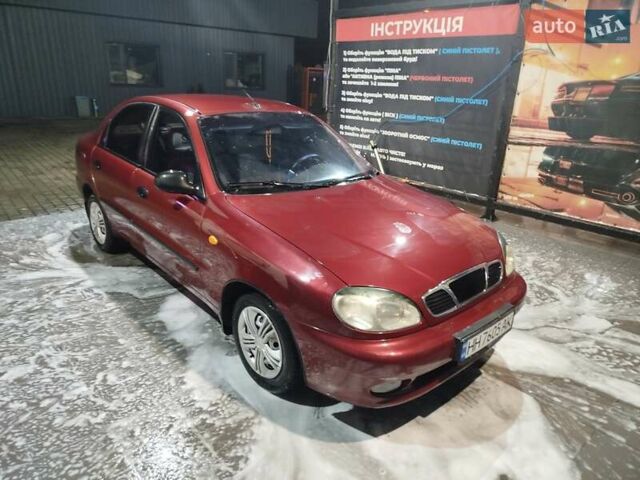 Красный Дэу Ланос, объемом двигателя 1.5 л и пробегом 200 тыс. км за 2250 $, фото 9 на Automoto.ua