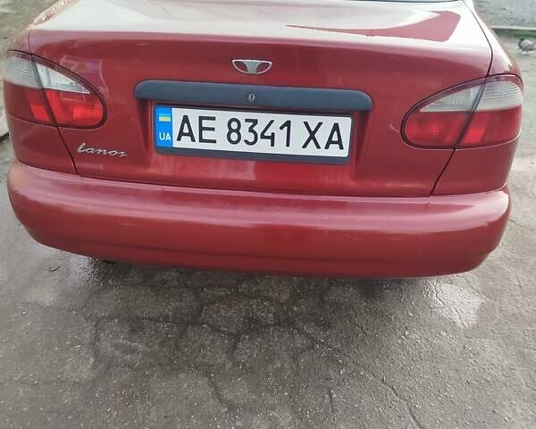 Красный Дэу Ланос, объемом двигателя 1.5 л и пробегом 216 тыс. км за 2500 $, фото 6 на Automoto.ua