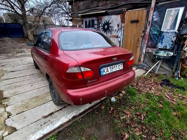 Червоний Деу Ланос, об'ємом двигуна 1.5 л та пробігом 266 тис. км за 1800 $, фото 2 на Automoto.ua