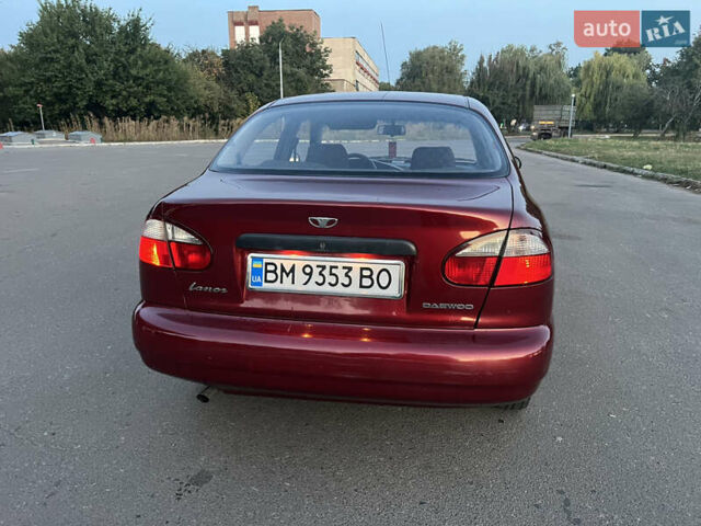 Красный Дэу Ланос, объемом двигателя 1.5 л и пробегом 191 тыс. км за 2550 $, фото 9 на Automoto.ua