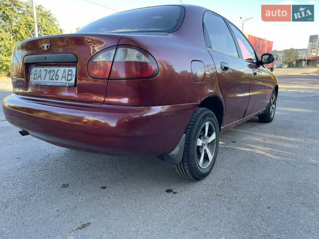 Красный Дэу Ланос, объемом двигателя 1.5 л и пробегом 200 тыс. км за 2150 $, фото 8 на Automoto.ua