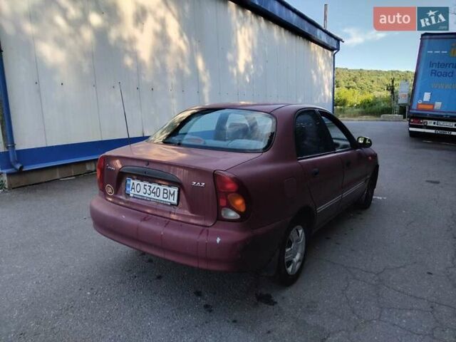 Червоний Деу Ланос, об'ємом двигуна 1.5 л та пробігом 286 тис. км за 1500 $, фото 1 на Automoto.ua