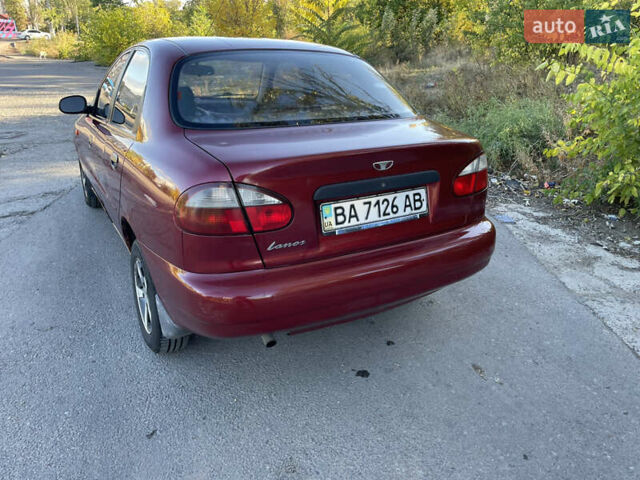 Красный Дэу Ланос, объемом двигателя 1.5 л и пробегом 200 тыс. км за 2150 $, фото 6 на Automoto.ua