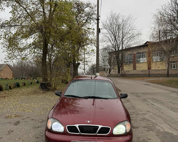Червоний Деу Ланос, об'ємом двигуна 1.5 л та пробігом 238 тис. км за 2800 $, фото 1 на Automoto.ua