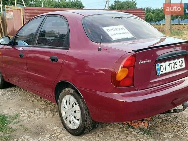 Червоний Деу Ланос, об'ємом двигуна 1.5 л та пробігом 236 тис. км за 2200 $, фото 1 на Automoto.ua