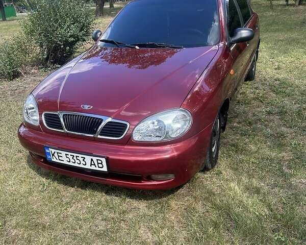 Красный Дэу Ланос, объемом двигателя 1.5 л и пробегом 59 тыс. км за 3750 $, фото 7 на Automoto.ua