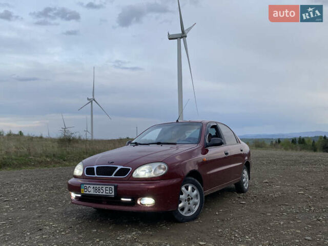 Красный Дэу Ланос, объемом двигателя 1.5 л и пробегом 222 тыс. км за 2300 $, фото 5 на Automoto.ua