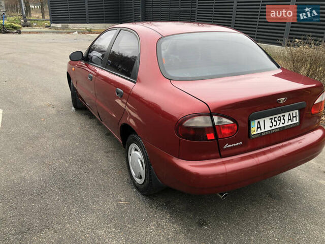 Червоний Деу Ланос, об'ємом двигуна 1.5 л та пробігом 109 тис. км за 1600 $, фото 6 на Automoto.ua