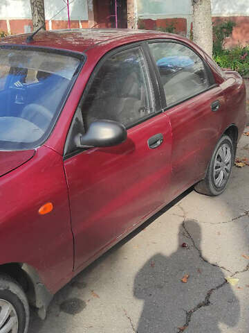 Красный Дэу Ланос, объемом двигателя 1.5 л и пробегом 180 тыс. км за 2300 $, фото 3 на Automoto.ua