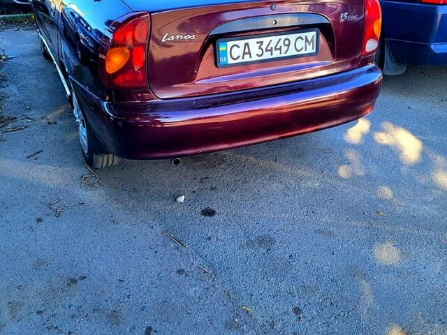 Дэу Ланос 2005 в Сумах на Automoto.ua Красный Дэу Ланос, объемом двигателя 1.5 л и пробегом 218 тыс. км за 1800 $, фото 3 на Automoto.ua