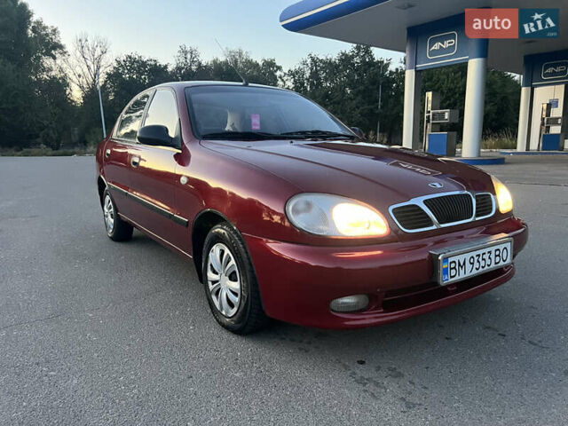Красный Дэу Ланос, объемом двигателя 1.5 л и пробегом 191 тыс. км за 2550 $, фото 3 на Automoto.ua