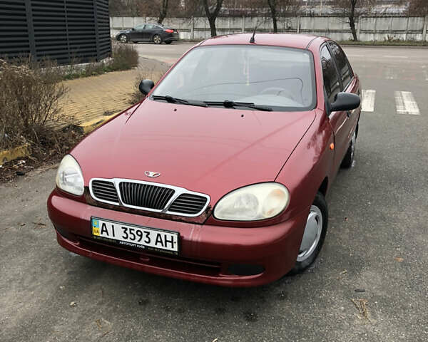 Червоний Деу Ланос, об'ємом двигуна 1.5 л та пробігом 109 тис. км за 1600 $, фото 1 на Automoto.ua