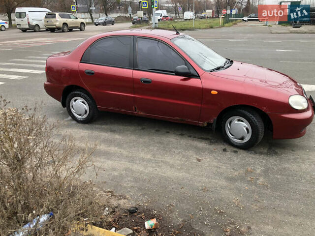 Червоний Деу Ланос, об'ємом двигуна 1.5 л та пробігом 109 тис. км за 1600 $, фото 3 на Automoto.ua