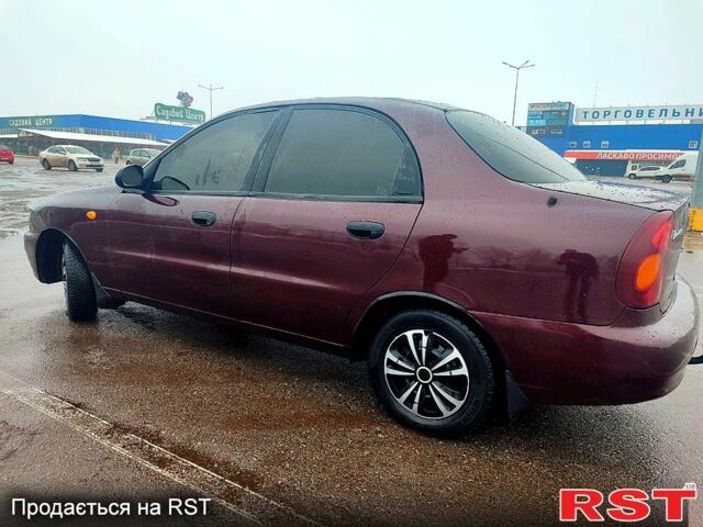 Красный Дэу Ланос, объемом двигателя 1.5 л и пробегом 150 тыс. км за 2700 $, фото 2 на Automoto.ua