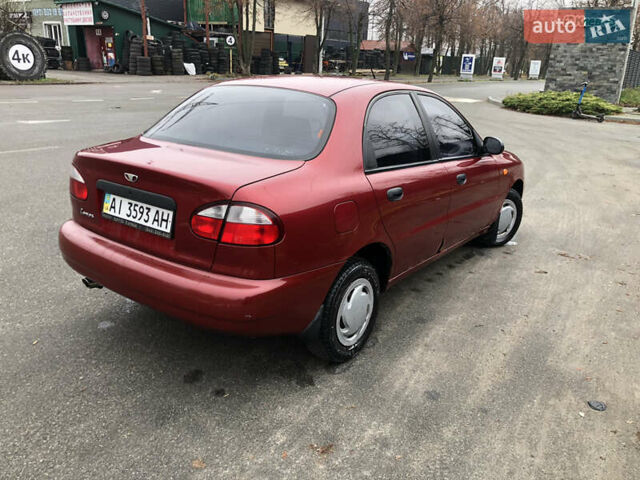 Червоний Деу Ланос, об'ємом двигуна 1.5 л та пробігом 109 тис. км за 1600 $, фото 4 на Automoto.ua