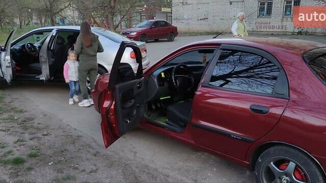 Дэу Ланос 2005 в Желтых Водах на Automoto.ua Красный Дэу Ланос, объемом двигателя 1.5 л и пробегом 300 тыс. км за 3500 $, фото 3 на Automoto.ua