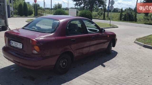 Красный Дэу Ланос, объемом двигателя 1.5 л и пробегом 477 тыс. км за 1250 $, фото 6 на Automoto.ua