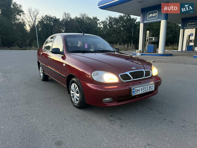 Красный Дэу Ланос, объемом двигателя 1.5 л и пробегом 191 тыс. км за 2550 $, фото 4 на Automoto.ua