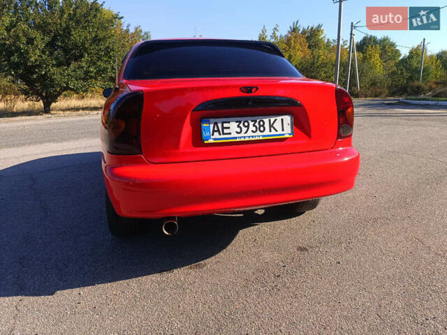 Красный Дэу Ланос, объемом двигателя 1.6 л и пробегом 187 тыс. км за 3150 $, фото 6 на Automoto.ua