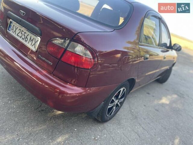Красный Дэу Ланос, объемом двигателя 1.6 л и пробегом 161 тыс. км за 3300 $, фото 4 на Automoto.ua