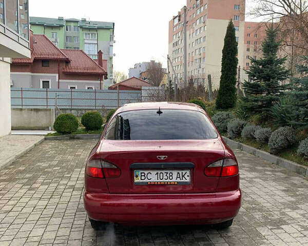 Красный Дэу Ланос, объемом двигателя 1.5 л и пробегом 658 тыс. км за 1500 $, фото 4 на Automoto.ua