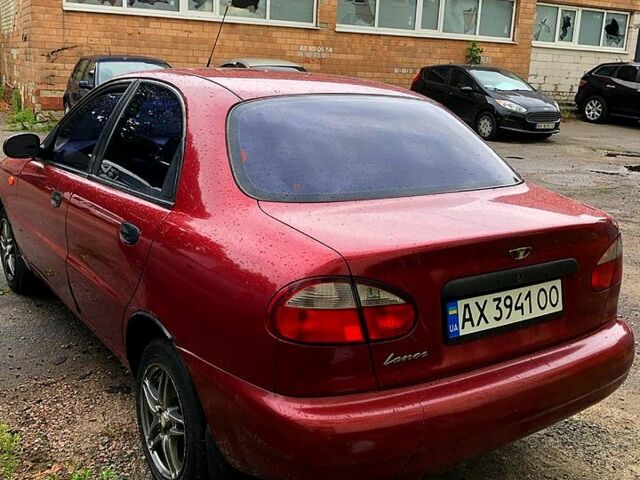 Червоний Деу Ланос, об'ємом двигуна 1.5 л та пробігом 190 тис. км за 1950 $, фото 2 на Automoto.ua