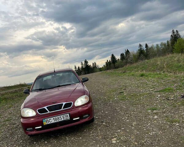 Красный Дэу Ланос, объемом двигателя 1.5 л и пробегом 222 тыс. км за 2300 $, фото 3 на Automoto.ua