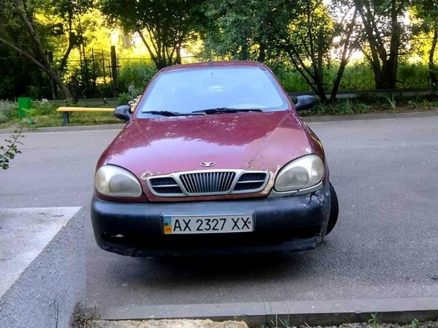 Червоний Деу Ланос, об'ємом двигуна 1.6 л та пробігом 160 тис. км за 950 $, фото 1 на Automoto.ua