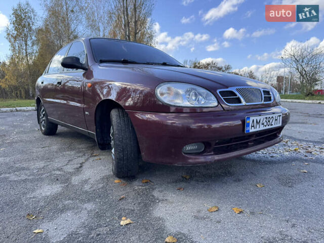 Дэу Ланос 2005 в Житомире на Automoto.ua Красный Дэу Ланос, объемом двигателя 1.6 л и пробегом 164 тыс. км за 2499 $, фото 7 на Automoto.ua